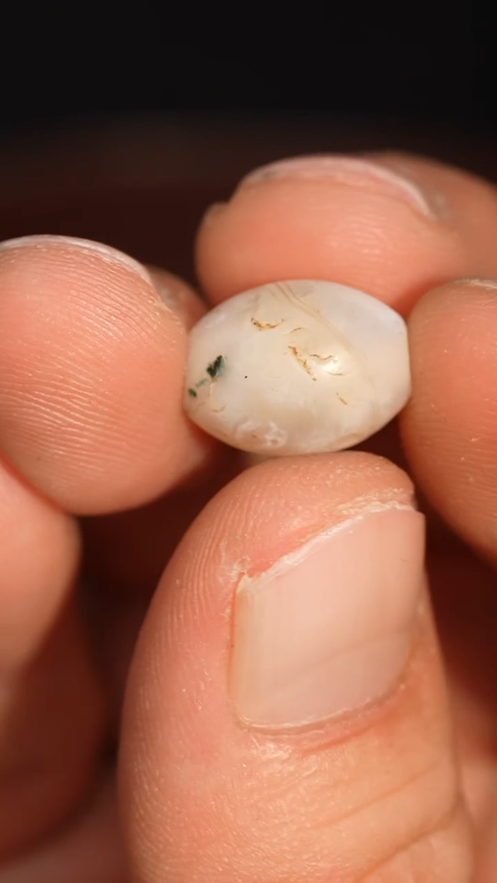 未镶嵌套链玛瑙/玉髓冲赛康胡子哥，DIY一116