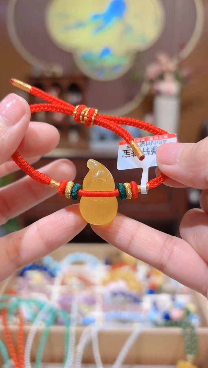 【闪购商品】蜜蜡手链未镶嵌设计款珠串