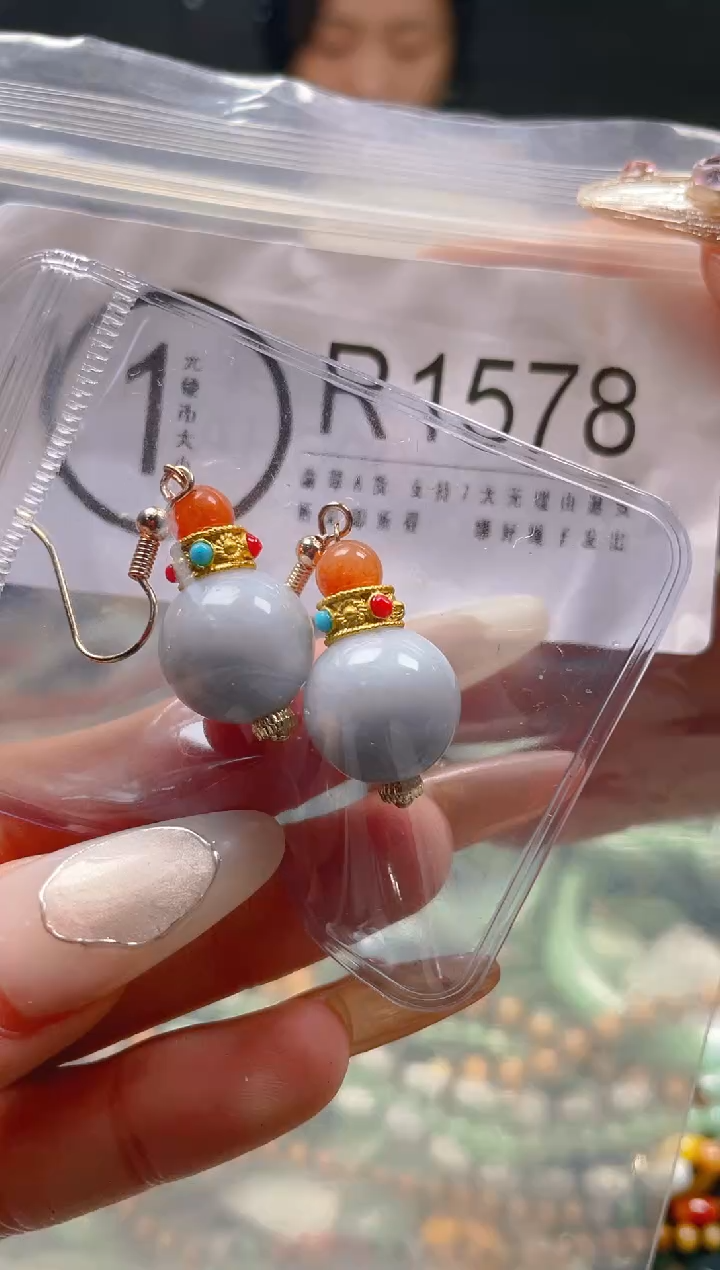 【闪购商品】翡翠颈饰未镶嵌/R/翡翠A货一图一物