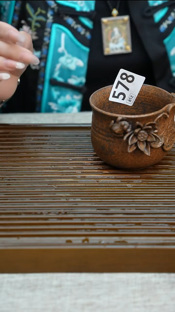 纯手工粗陶茶具每一只不一样