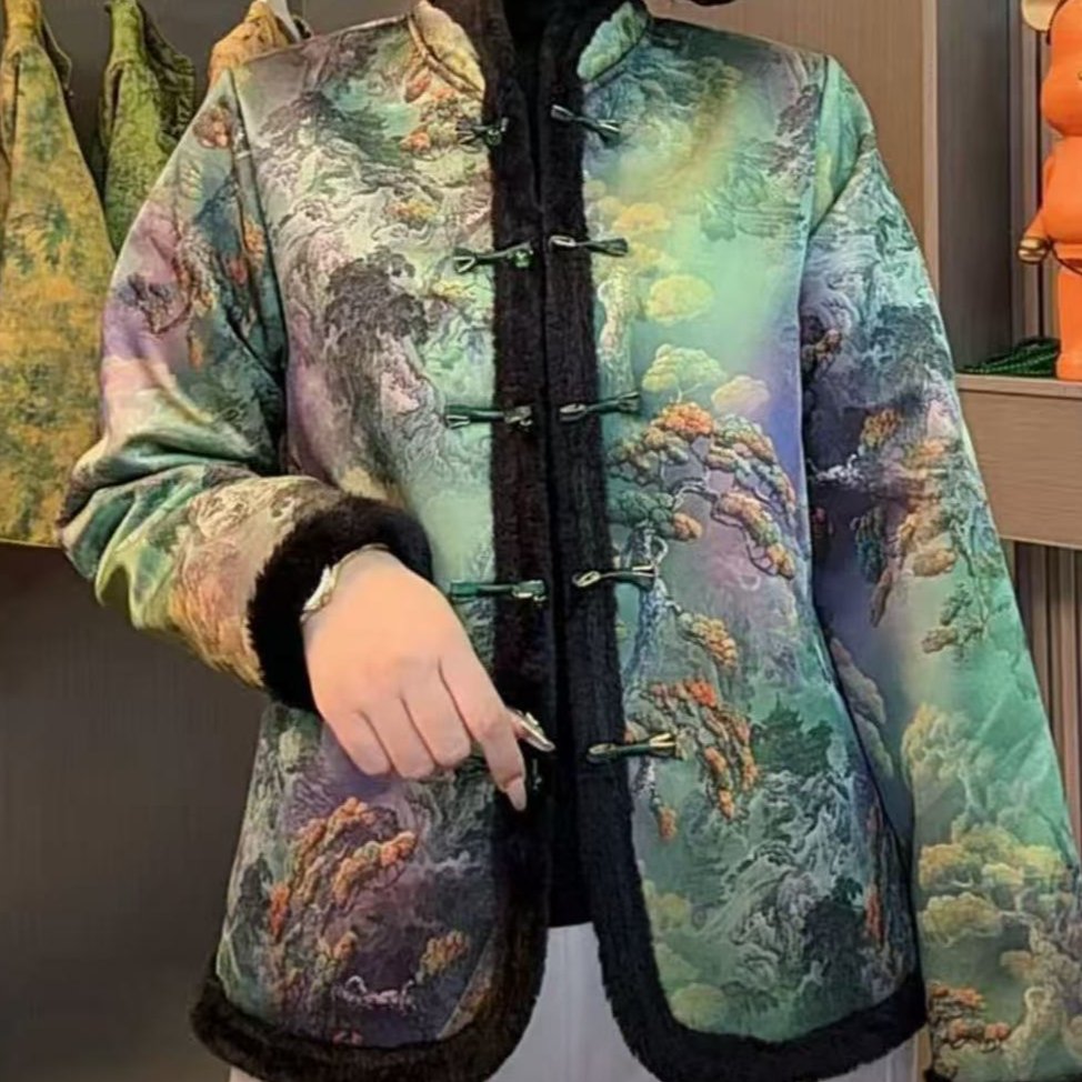 古典中国风中式气质棉衣