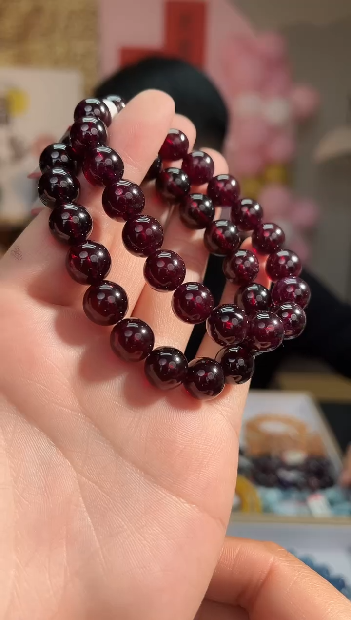 【闪购商品】石榴石手链未镶嵌112多样性发其一/10+