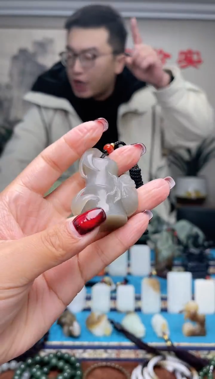 【闪购商品】和田玉挂件未镶嵌1