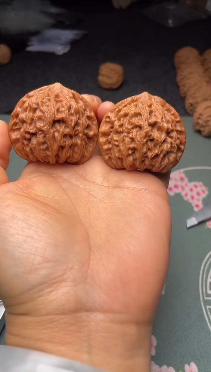 把件文玩核桃w143  龙脉 46尺