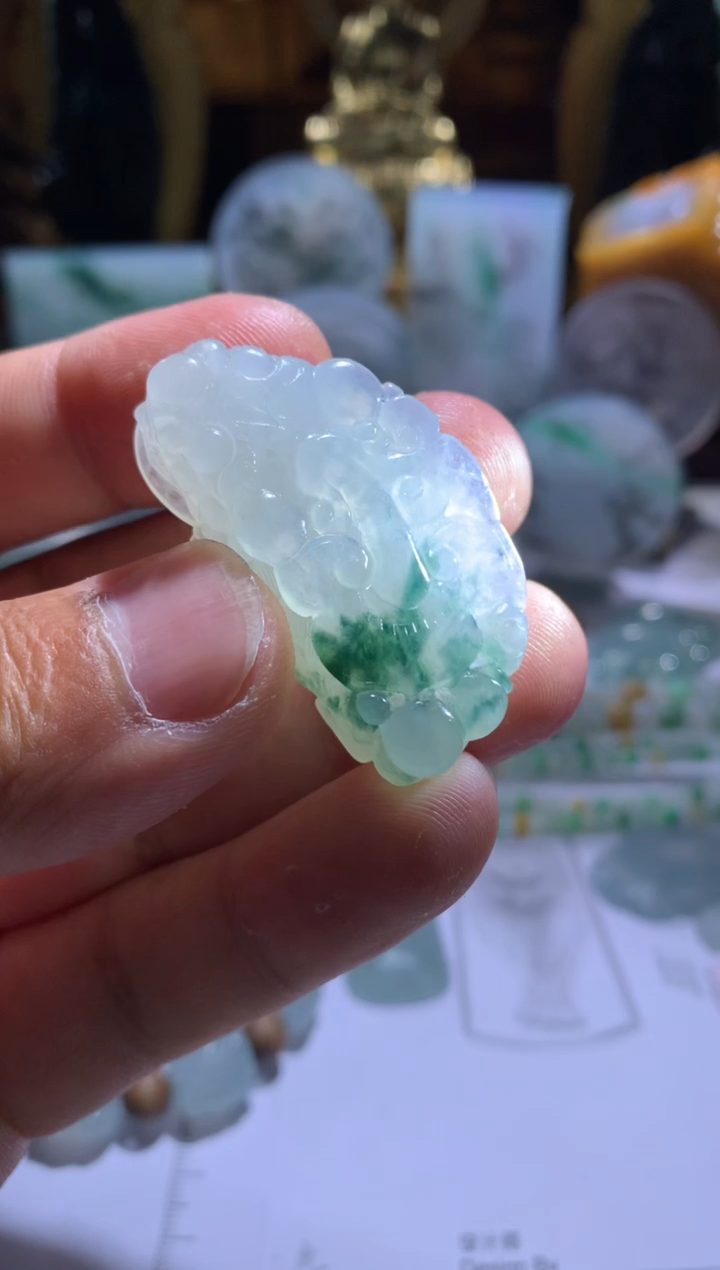 【闪购商品】定制翡翠未镶嵌貔貅