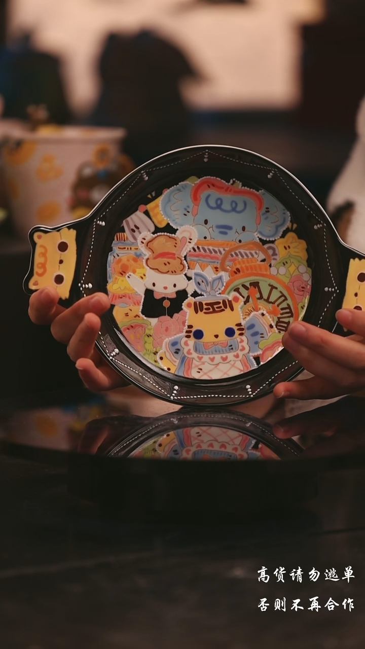 陶瓷景德镇可爱设计师款陶瓷 