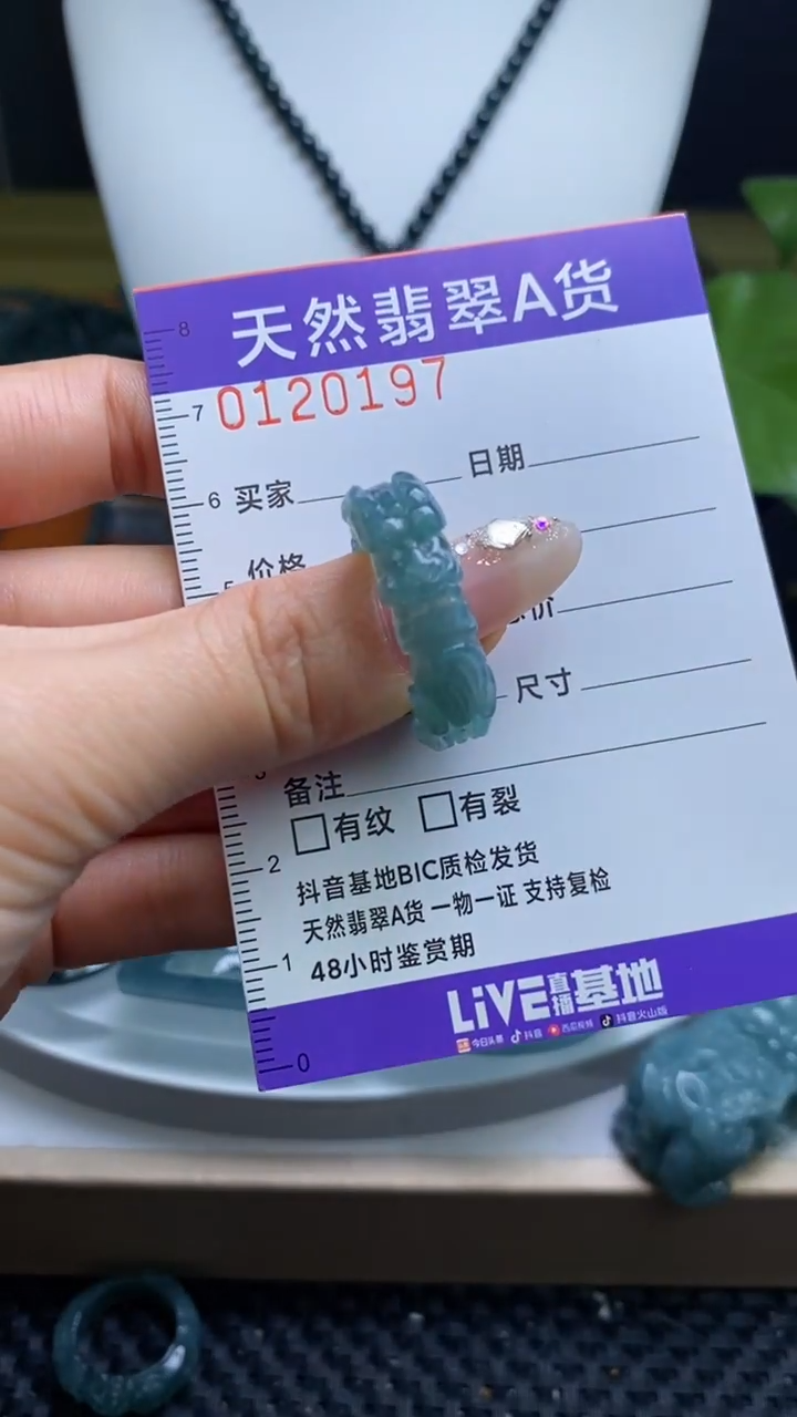 【闪购商品】翡翠未镶嵌颈饰            