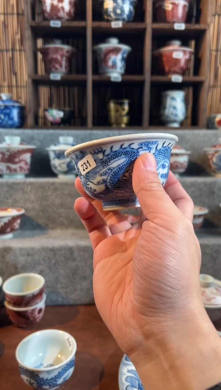 【闪购商品】231天禄言瓷手绘茶具