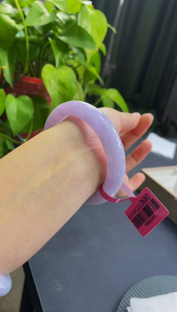 【闪购商品】翡翠手镯未镶嵌311手镯55.5