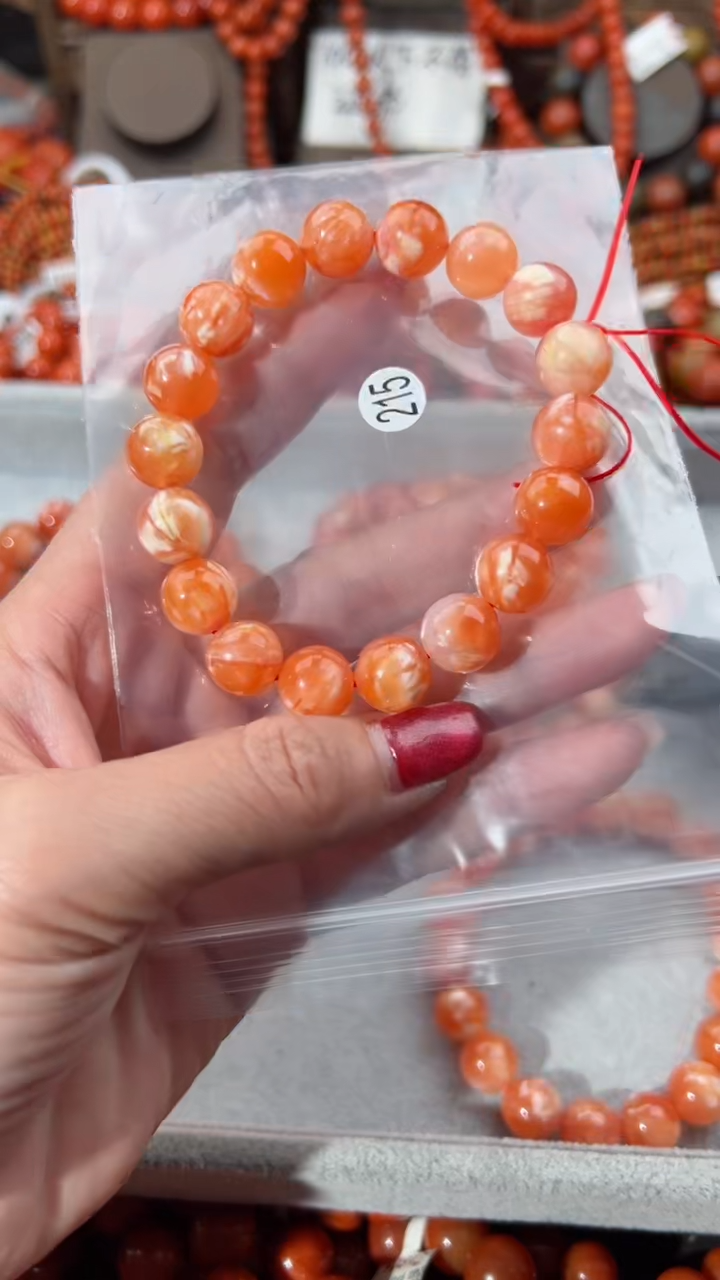 【闪购商品】南红玛瑙手串未镶嵌11