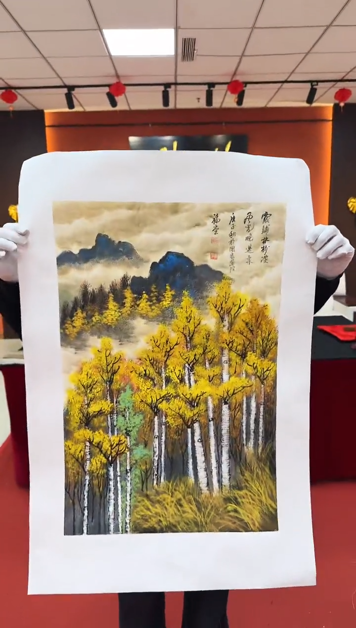 国画湖社画会/谢福堂-1-4-14