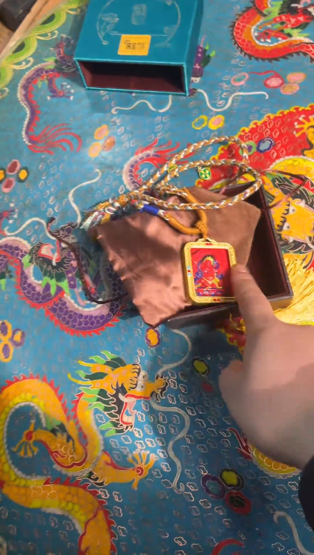 吊坠东东唐卡tk16