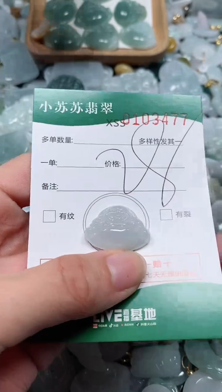 【闪购商品】翡翠颈饰未镶嵌闪购商品0103477