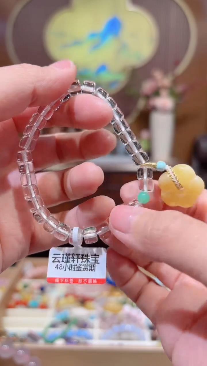 【闪购商品】水晶手串未镶嵌设计款珠串