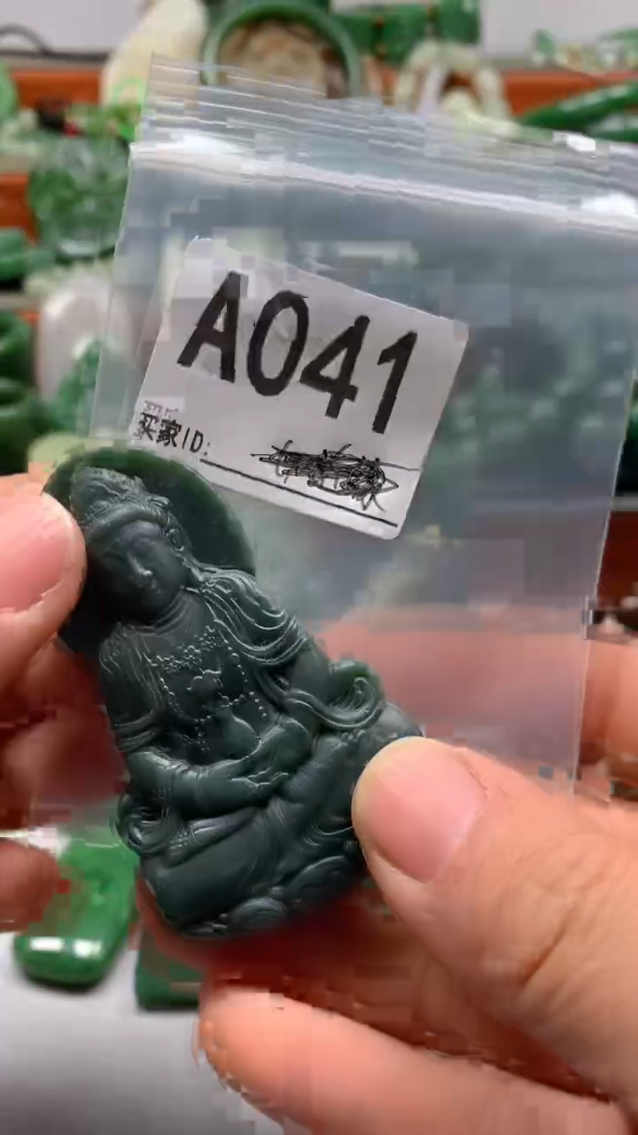 未镶嵌和田玉珠宝半成品1