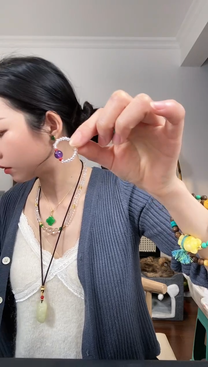 【闪购商品】琥珀颈饰未镶嵌A353AAAAA