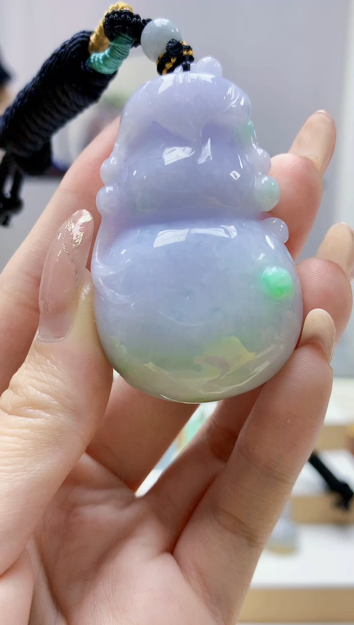 未镶嵌定制翡翠4917jw-毛货挂件1201