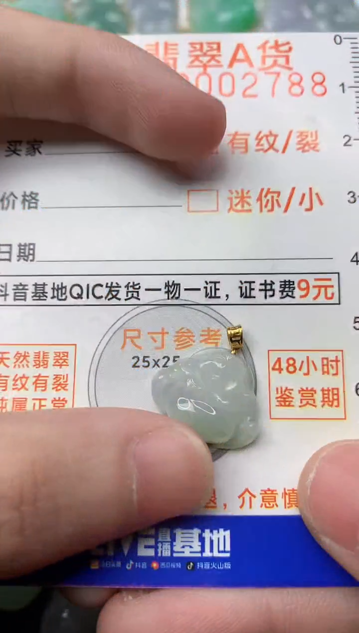 【闪购商品】翡翠颈饰18K金镶嵌1............