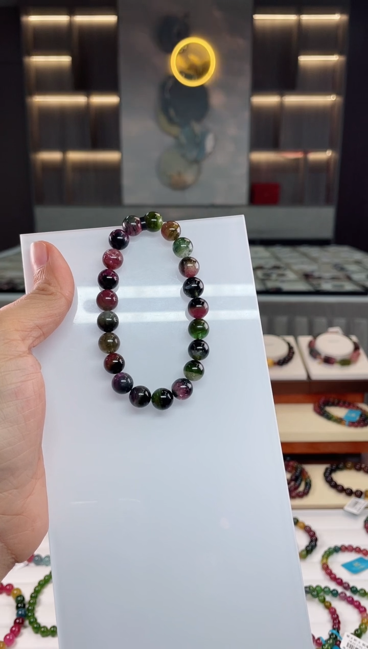 【闪购商品】碧玺单圈手串未镶嵌（多样性发一条）Q