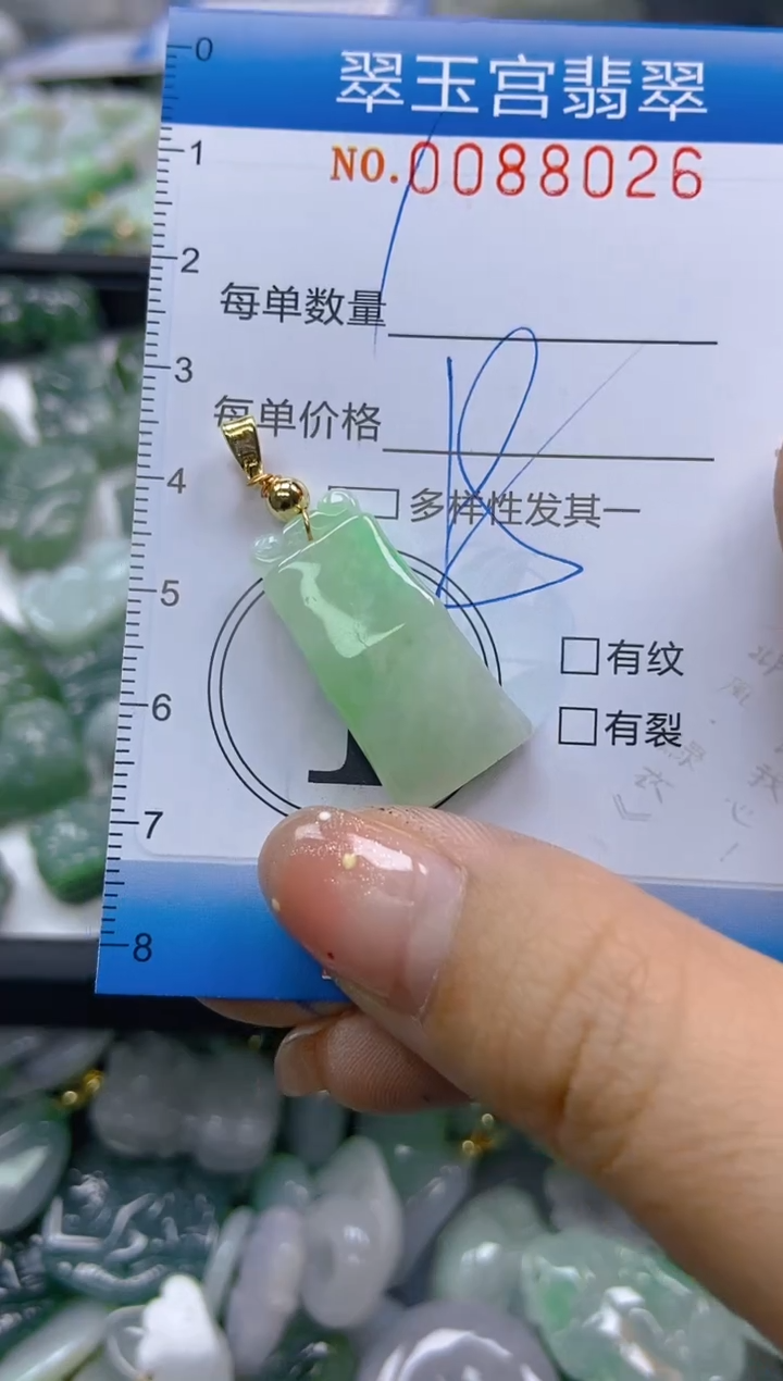 【闪购商品】翡翠颈饰未镶嵌闪购0088026