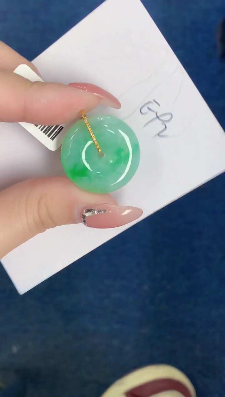 【闪购商品】翡翠颈饰18K金镶嵌000000000