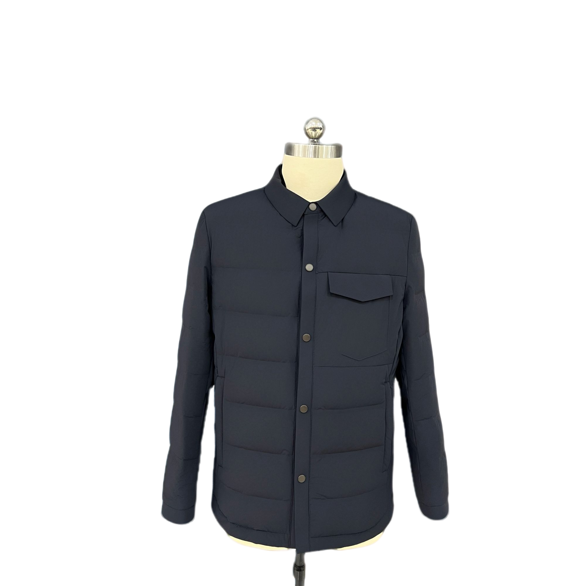 新款经典翻领年轻款85%鸭绒服  5566