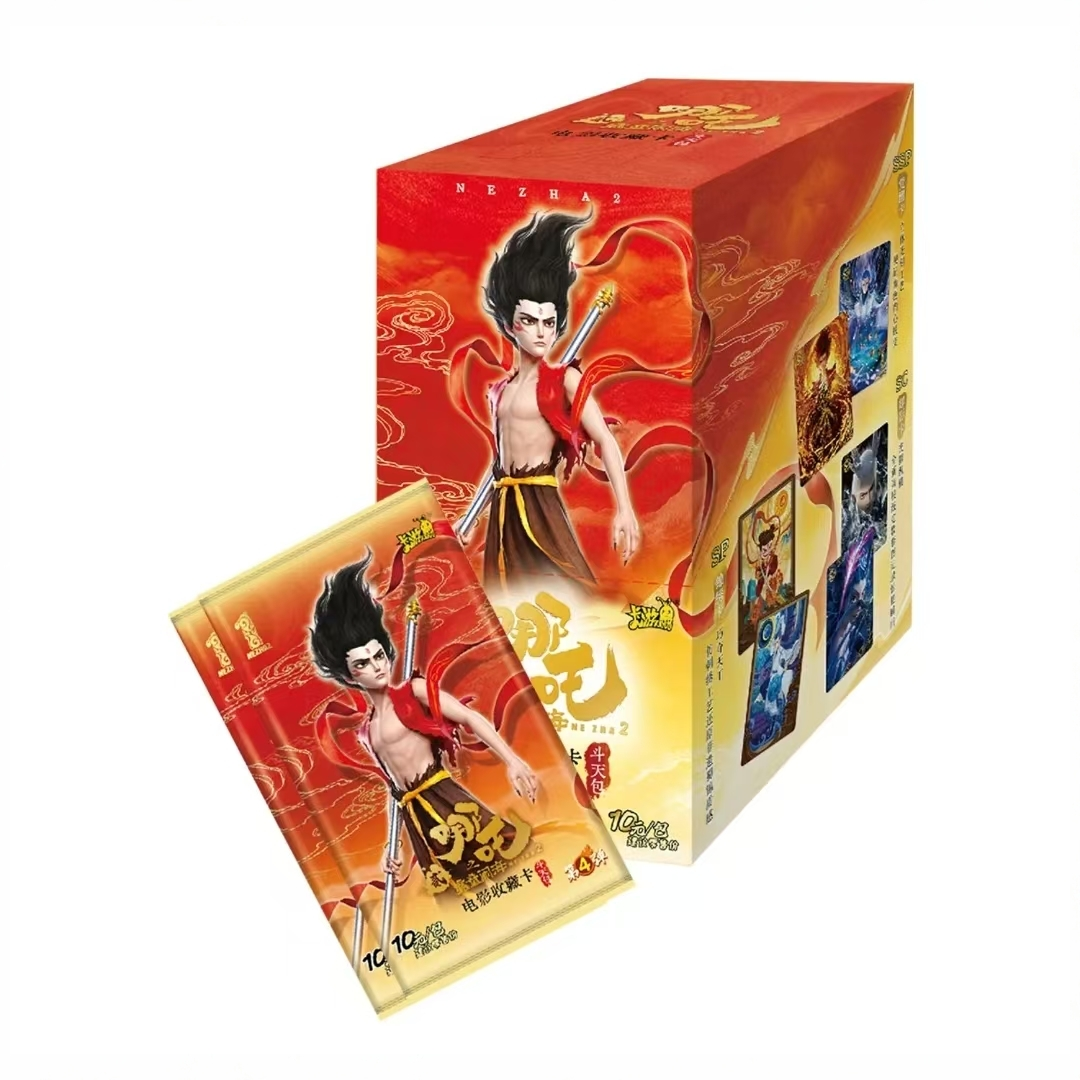 卡游卡游《哪吒2之魔童闹海》斗天包第4弹收藏卡卡牌盲盒/默认代拆