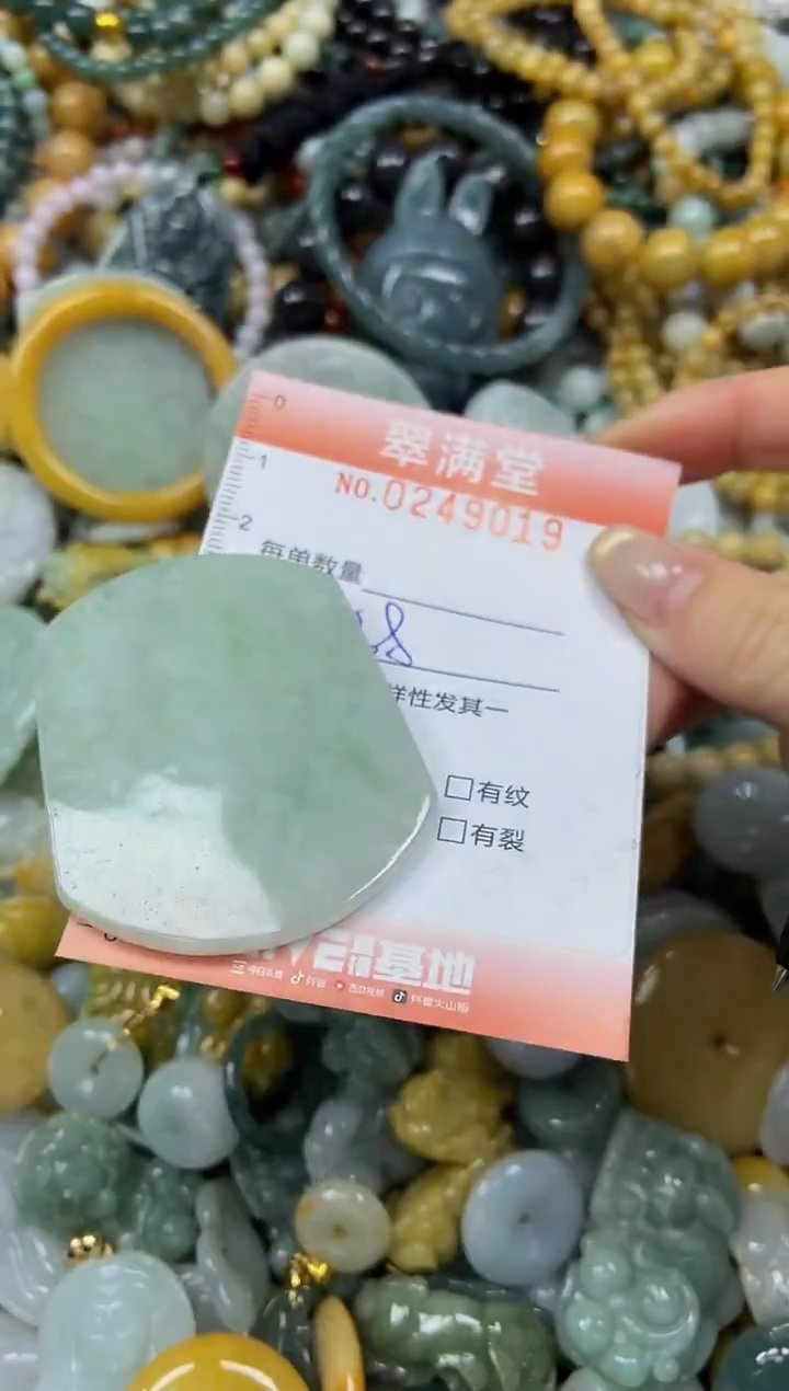 未镶嵌挂件翡翠闪购0249019