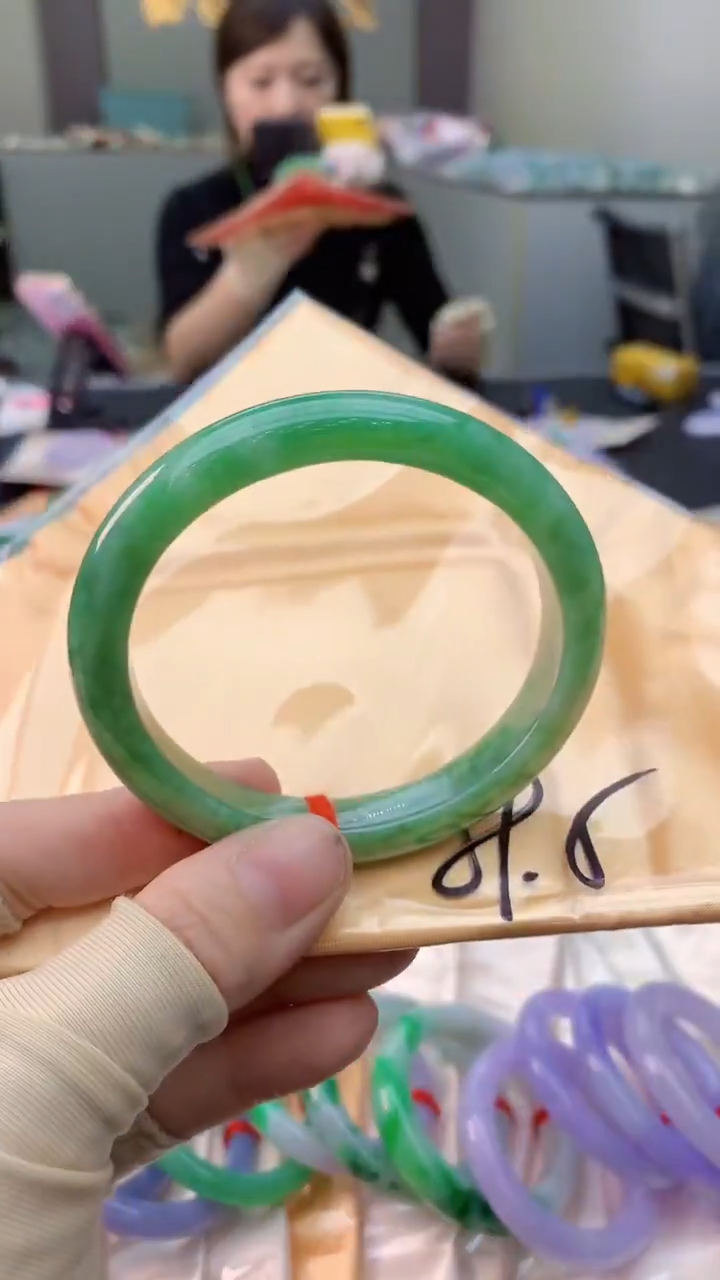 未镶嵌手镯翡翠0601243519