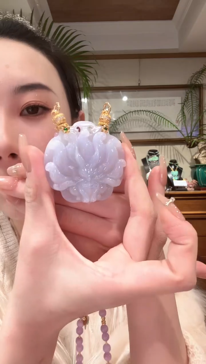 【闪购商品】翡翠颈饰未镶嵌国风