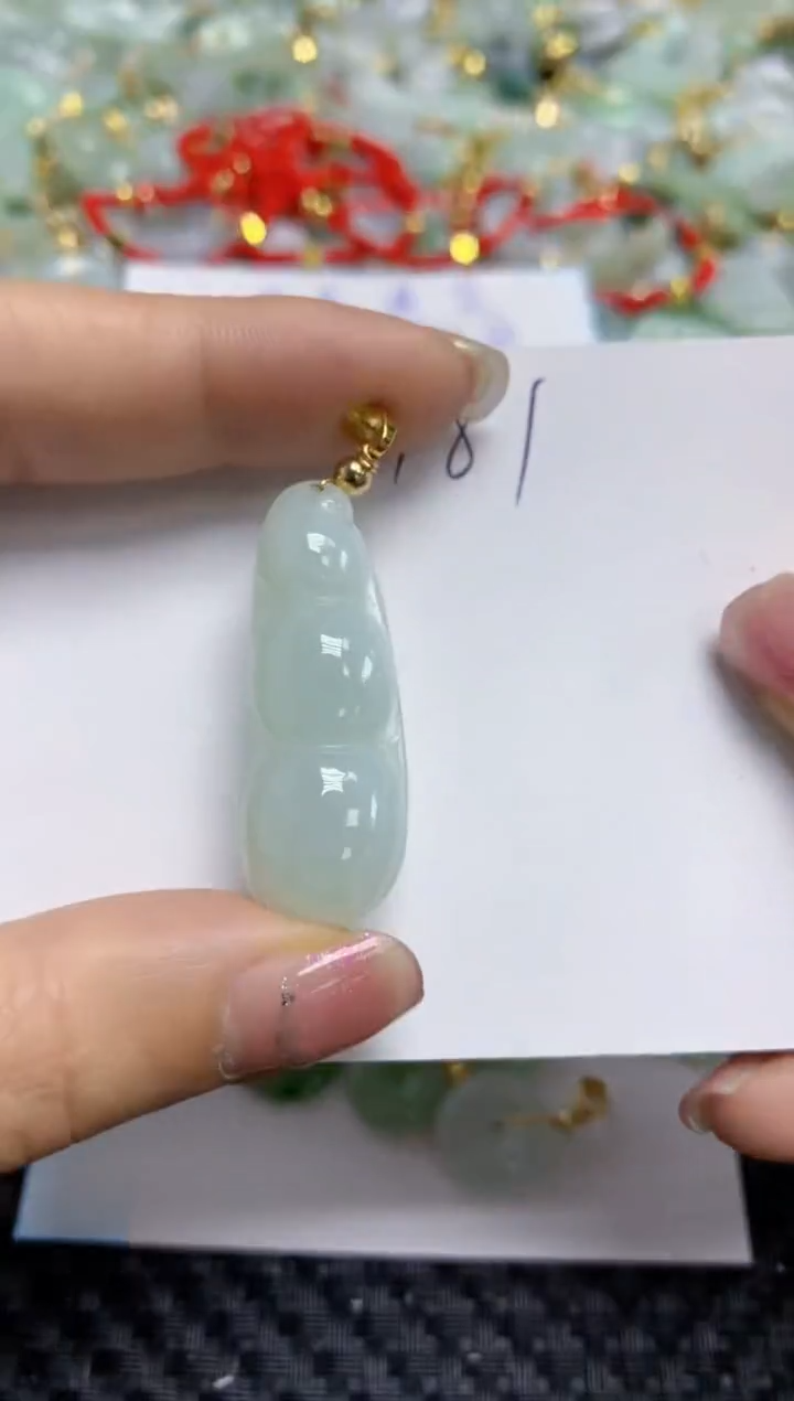 【闪购商品】翡翠颈饰合金   天然A货翡翠