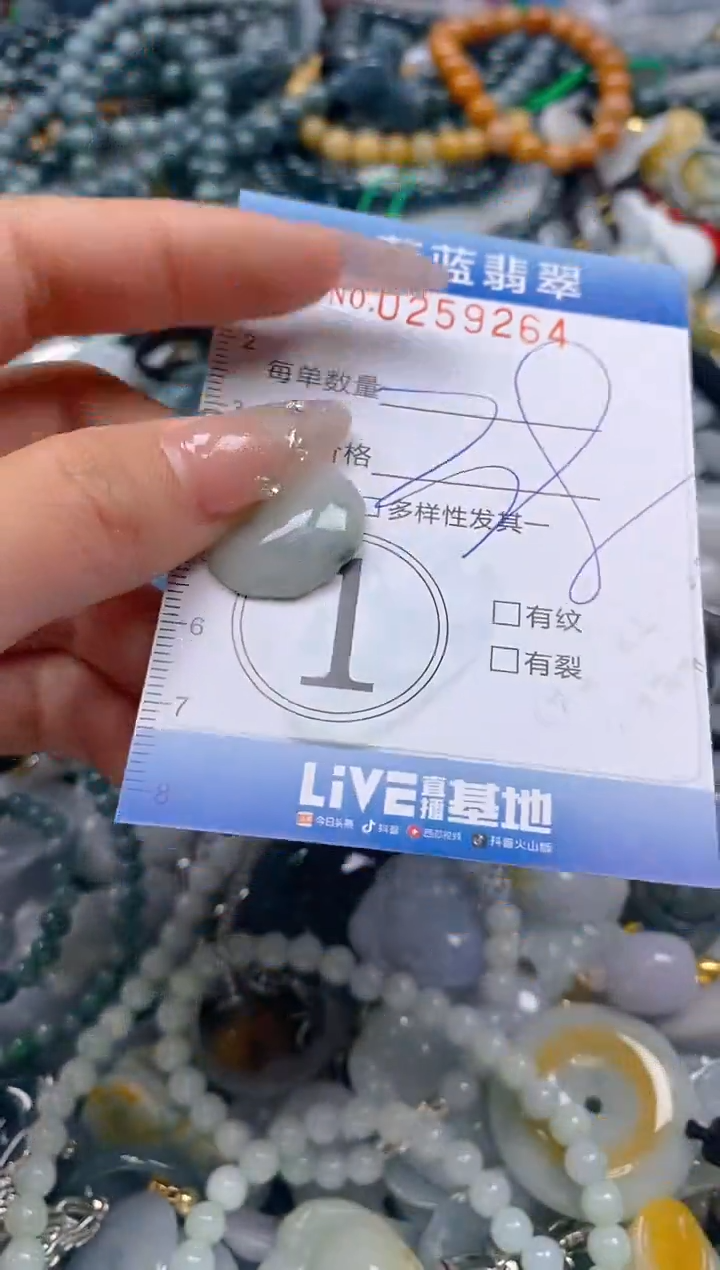 翡翠未镶嵌颈饰闪购0259264