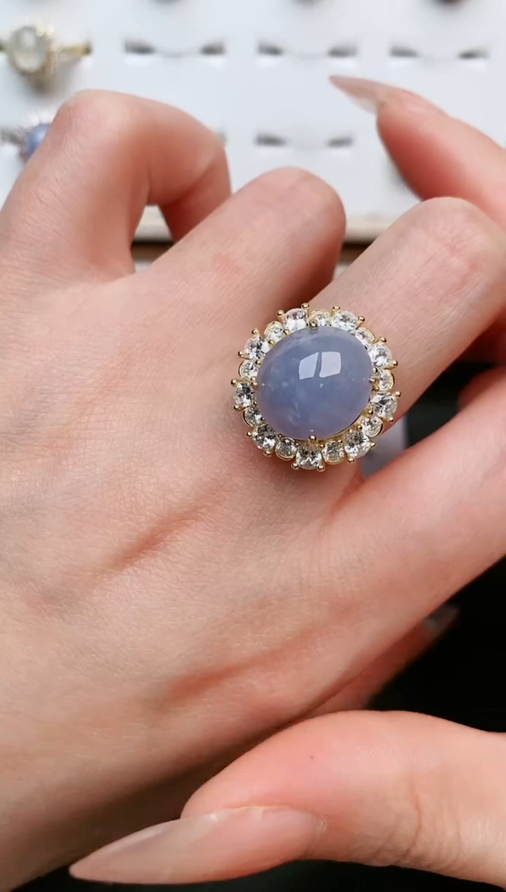 【闪购商品】翡翠戒指银S925镶嵌.....