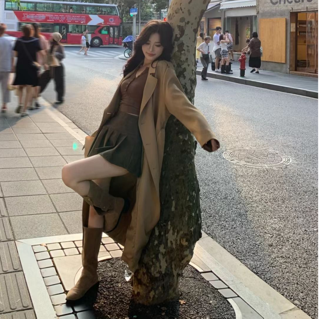 【亏本清仓】【小个子】风衣【卖完回家】