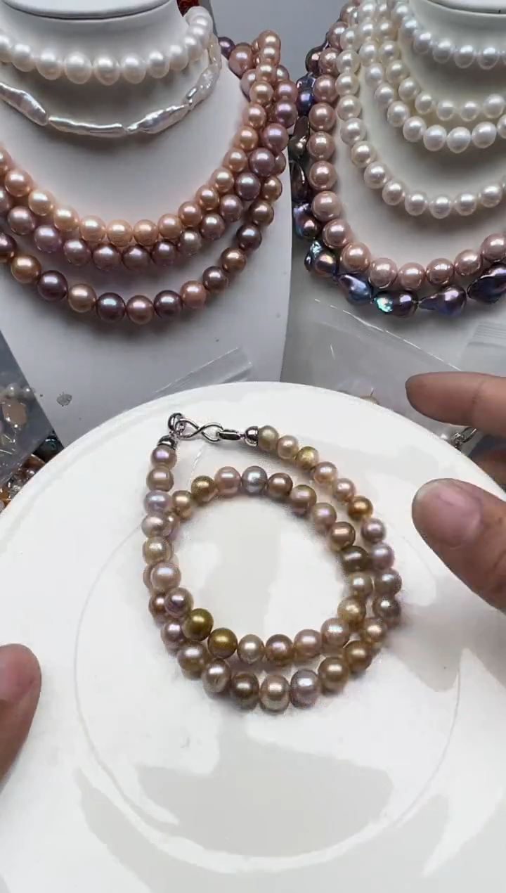 【闪购商品】淡水珍珠颈饰未镶嵌1