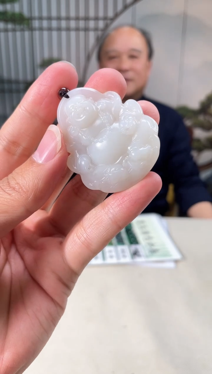 【闪购商品】定制和田玉和田玉（多样性拍一发一带证）230160