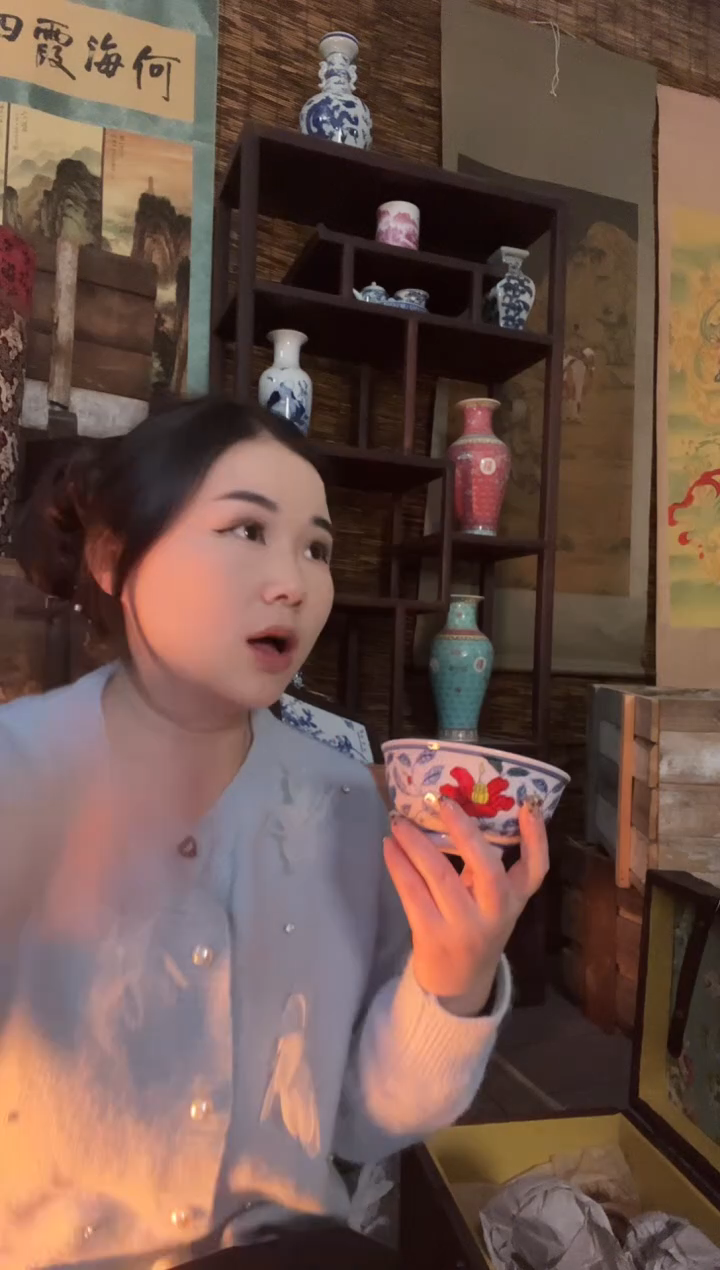 摆件瓷景德镇陶瓷摆件J204