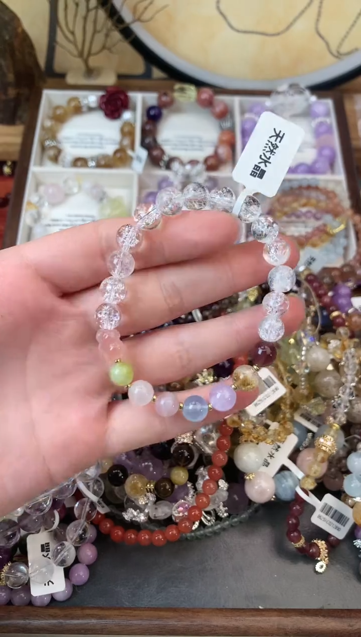 【闪购商品】水晶手链未镶嵌440手串