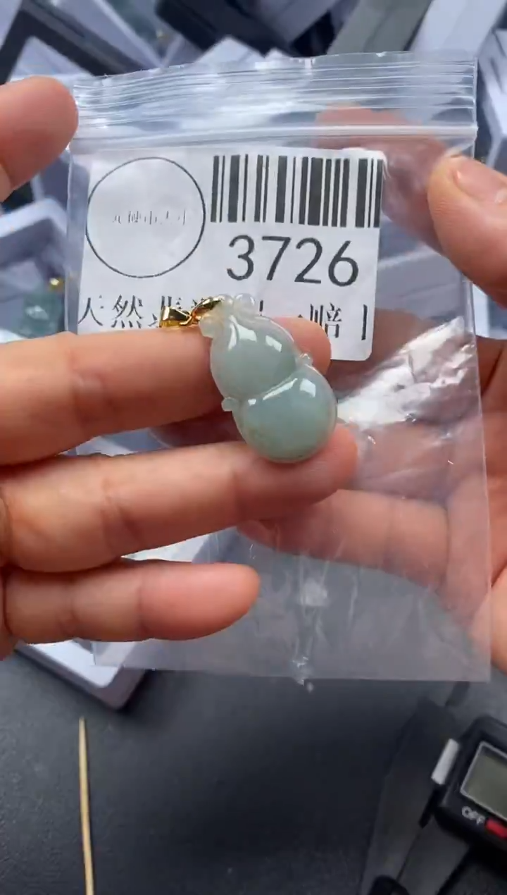 吊坠(不含链)未镶嵌翡翠3726