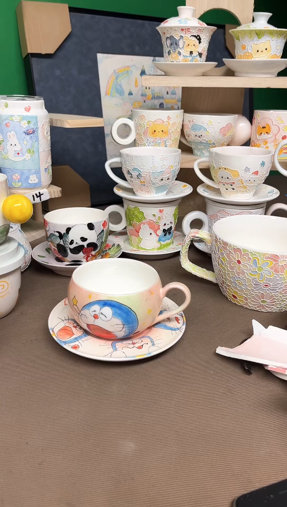 【闪购商品】沐造景德镇高温釉下手绘濑户烧陶瓷980