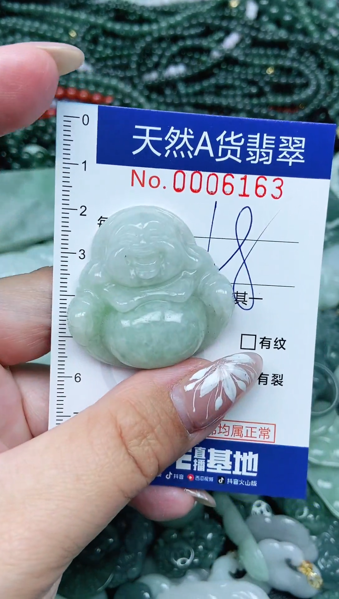 颈饰未镶嵌翡翠天然A货 支持复检
