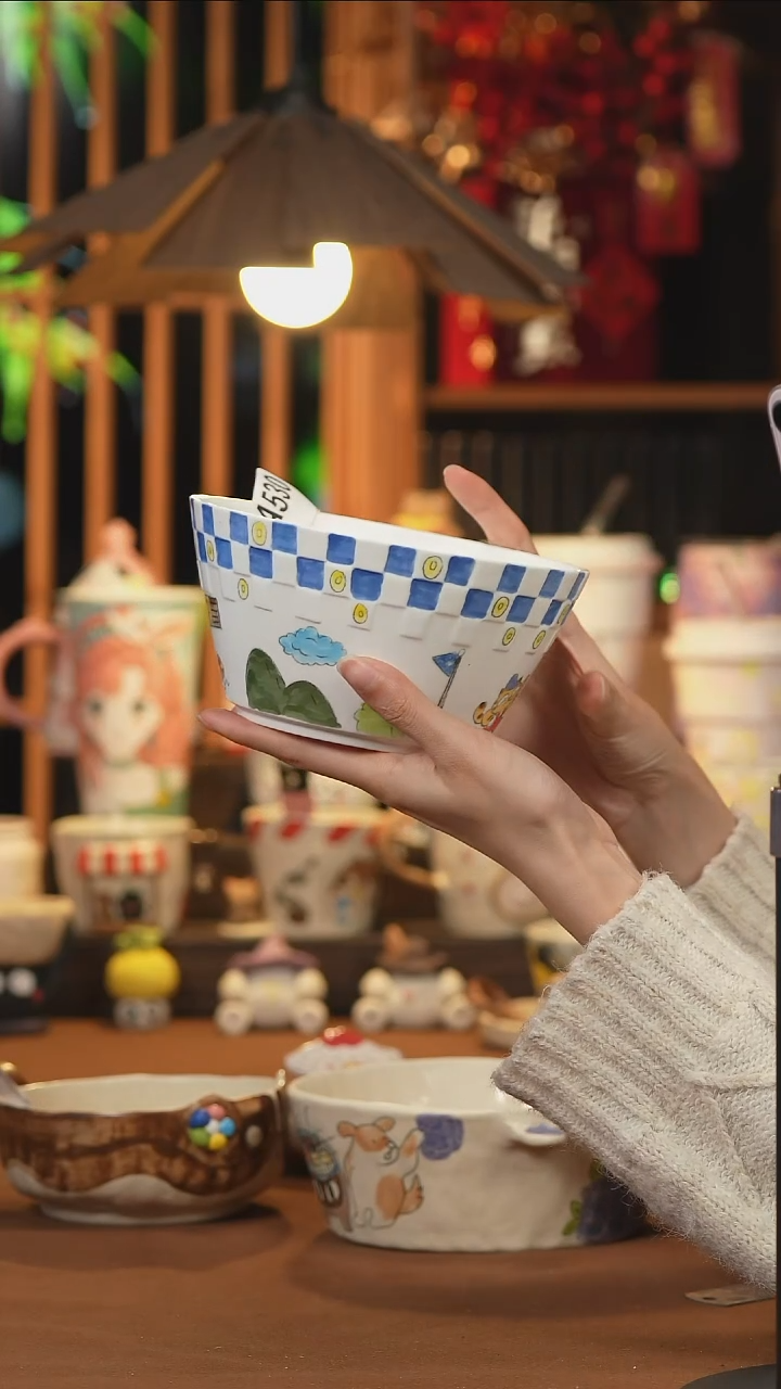 【闪购商品】摆件A530文创纯手工手绘