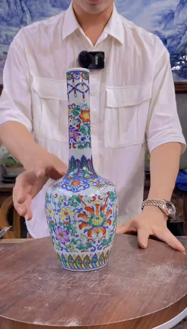 吴义松陶瓷联盟手绘陶瓷编码：7235