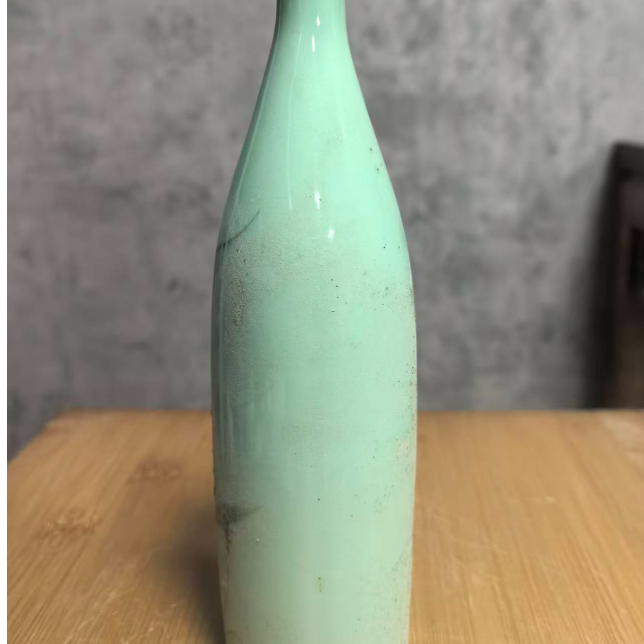 景德镇配件花瓶插花单色釉