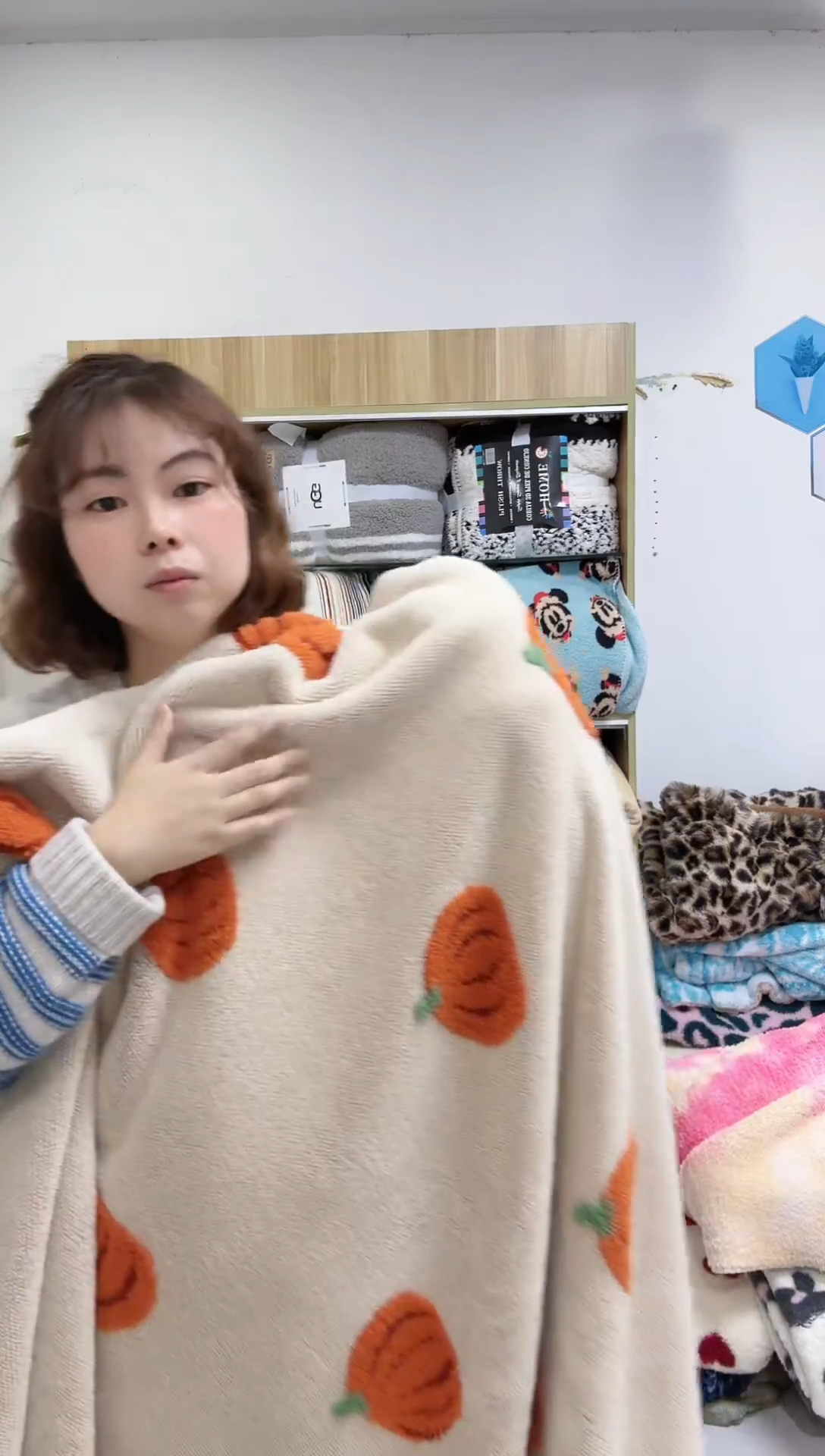 聚酯纤维2*2.3 色织南瓜