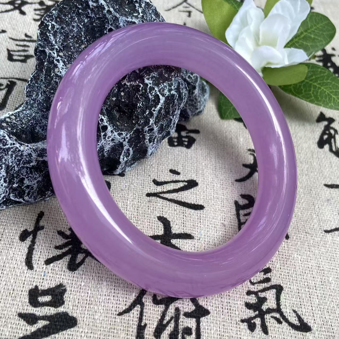 19紫罗兰手镯浅圆条手镯--多样性发其一百搭时尚经典精美气质492