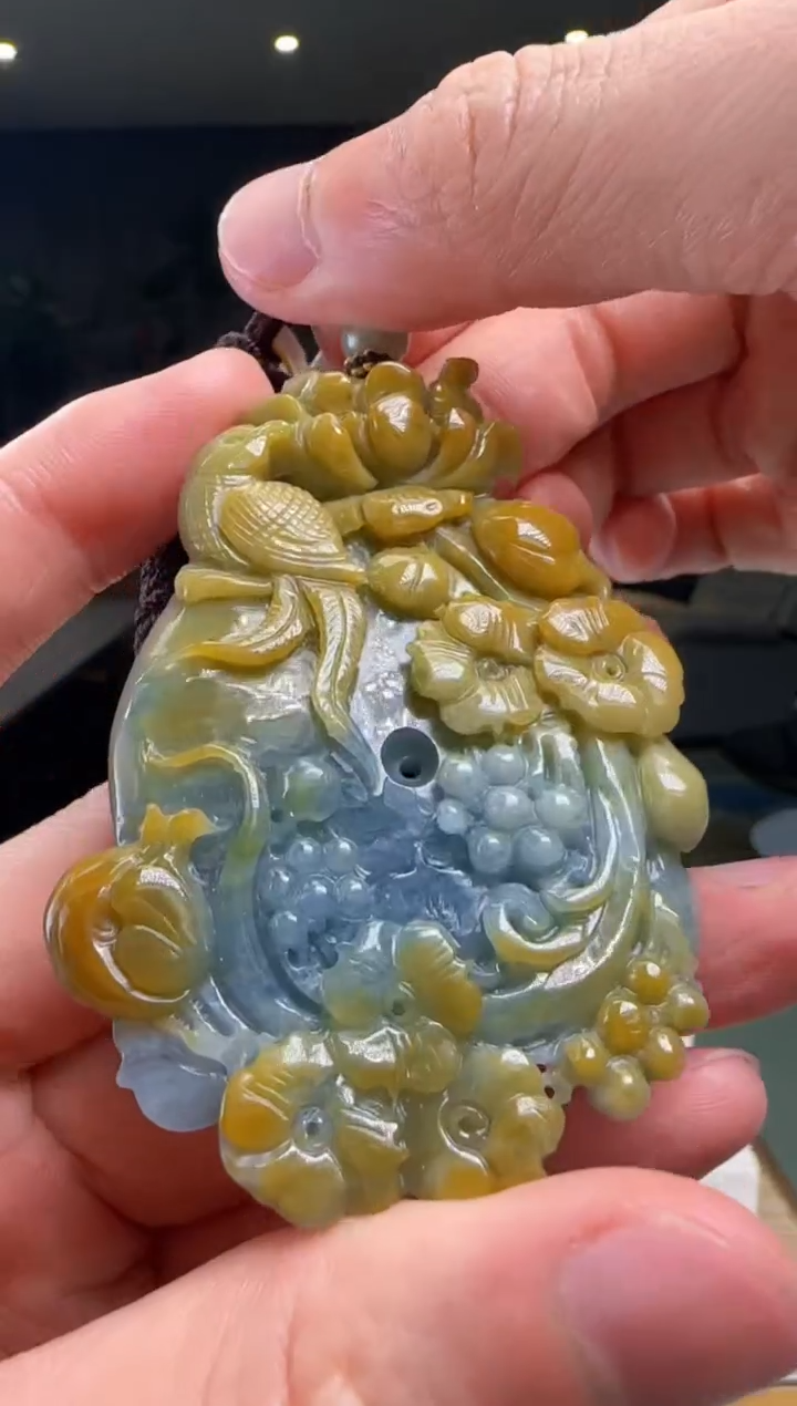 【闪购商品】翡翠颈饰未镶嵌DY@@960Q3J14562