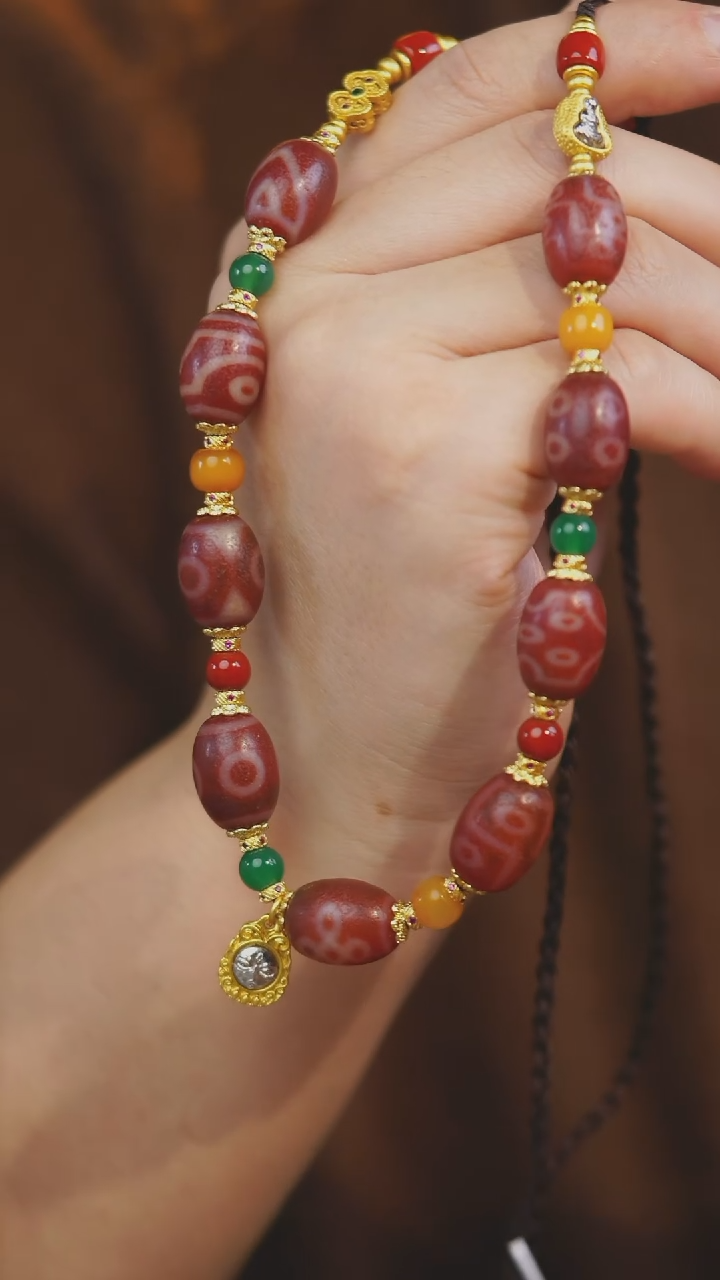 【闪购商品】玛瑙/玉髓项链未镶嵌多样性发一