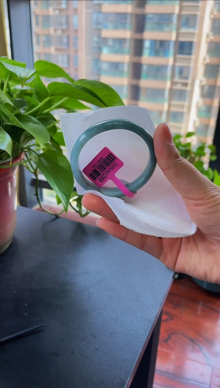 翡翠手镯未镶嵌002手镯55.3