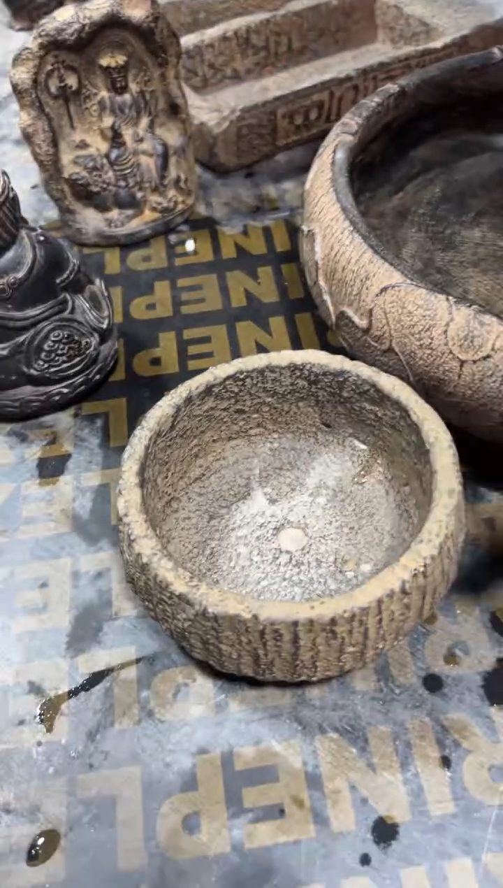陶土【火山泥】荷韵盆